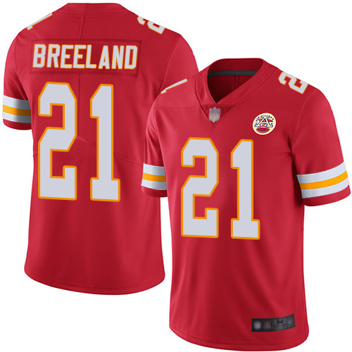 Men Kansas City Chiefs #21 Breeland Bashaud Red Team Color Vapor Untouchable Limited Player Football Nike NFL Jersey->kansas city chiefs->NFL Jersey